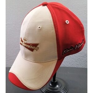 Kevin Harvick 4 Budweiser NASCAR Racing 2014 Official Pit Crew Strapback Cap Hat